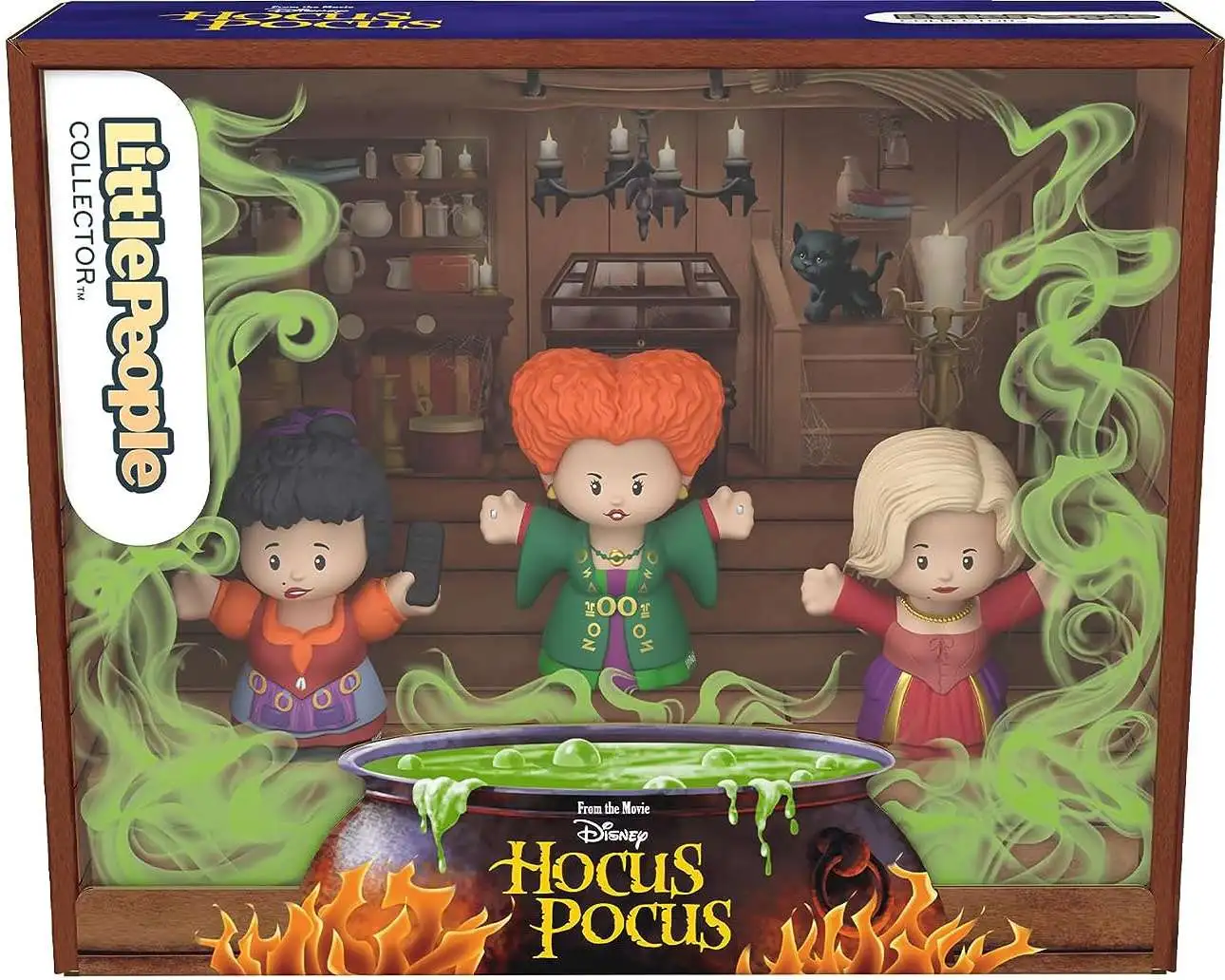 Fisher Price Hocus Pocus & Nightmare Before Christmas Little People  Collector Figure Sets