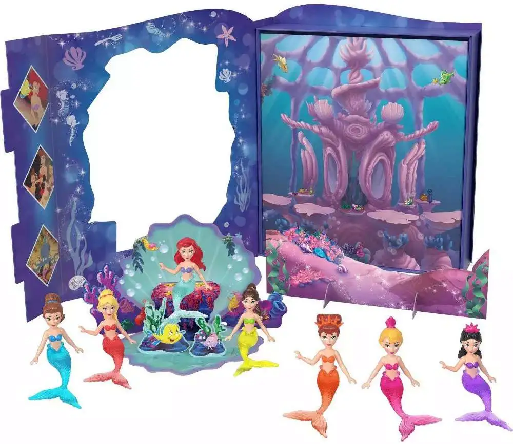 Disney Princess The Little Mermaid Ariel Sisters Storybook Set