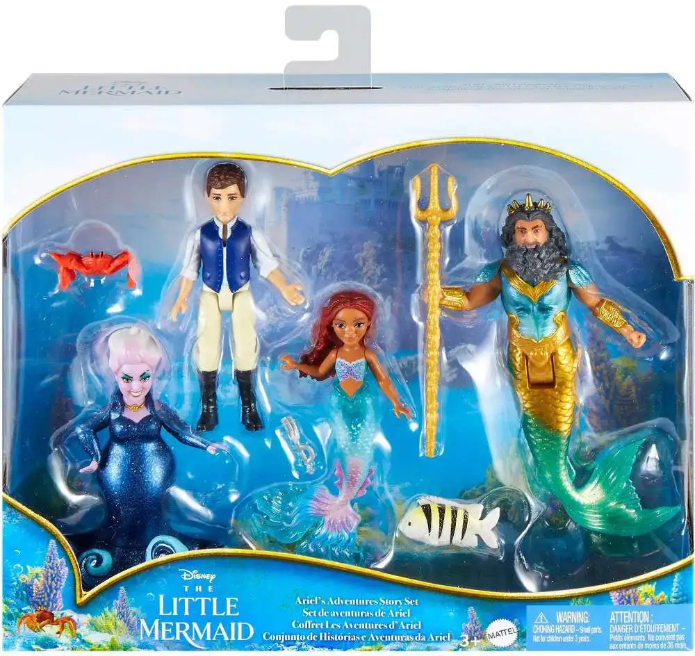 Disney The Little Mermaid Ariel's Adventures Story Set