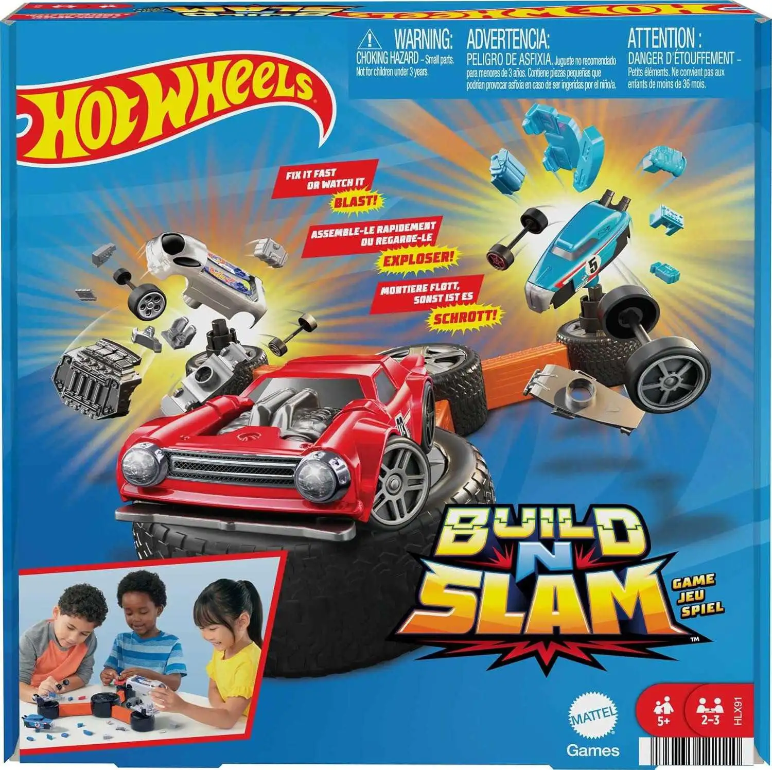 Hot Wheels Build N Slam Game