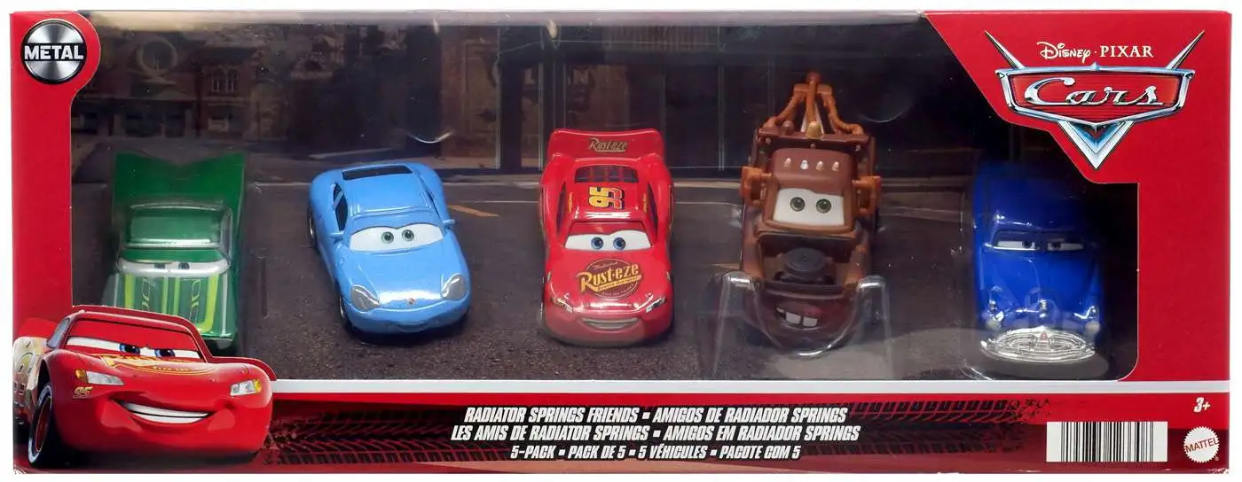 PACK DE AUTOS CARS 3 – RAYO MCQUEEN – MATER MATE