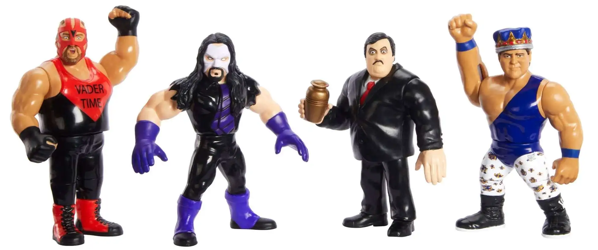 WWE Wrestling Official Retro Undertaker, Paul Bearer, Vader