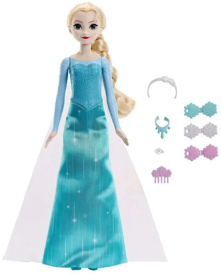 Disney Frozen Getting Ready Elsa 11 Doll Mattel Toys - ToyWiz