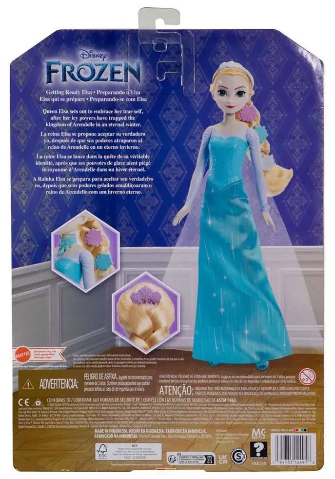 Disney Frozen Getting Ready Elsa Doll