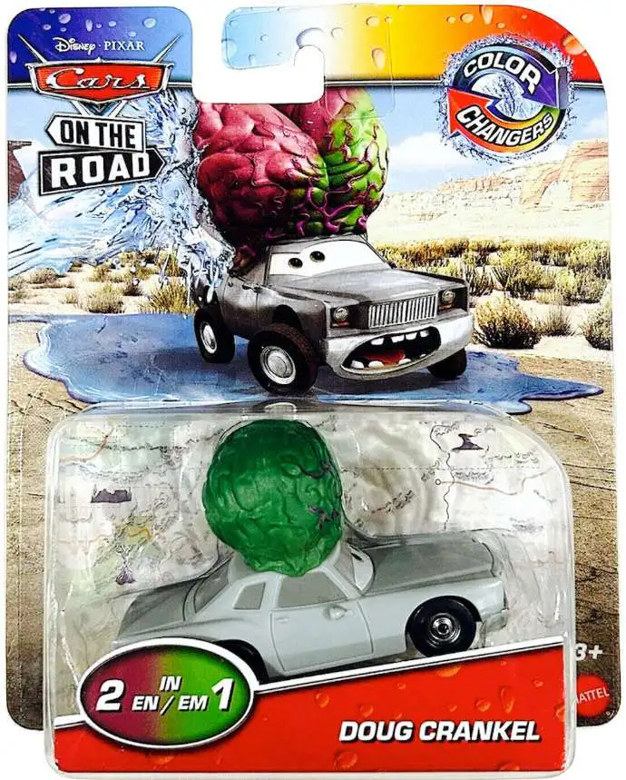 Disney / Pixar Cars On The Road Color Changers Doug Crankel Diecast Car