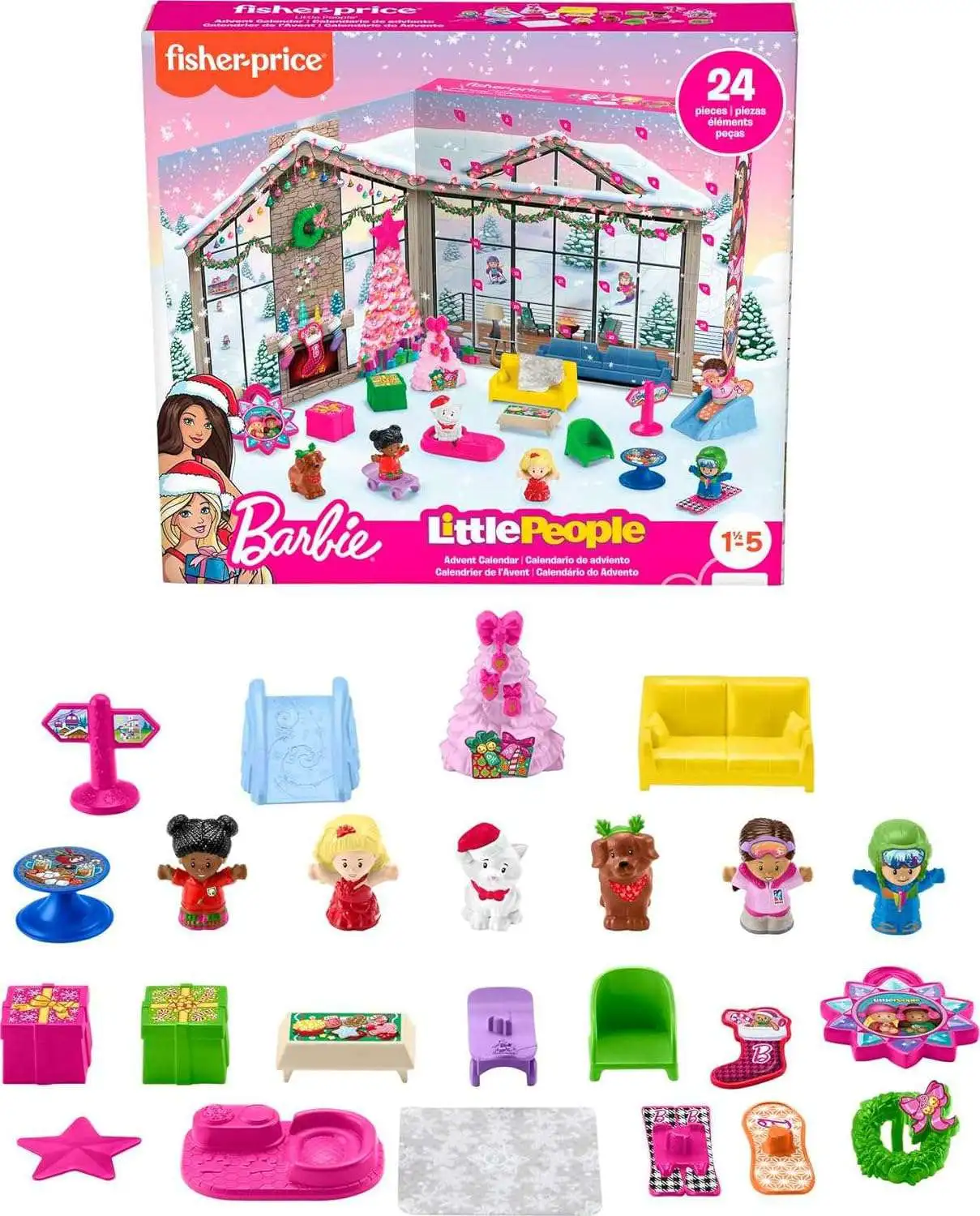 Fisher Price Little People Barbie 2023 Advent Calendar - ToyWiz