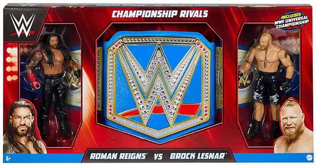 WWE Wrestling Championship Rivals Roman Reigns Brock Lesnar