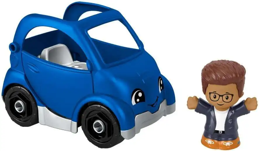 Fisher Price Little People Electric Car Vehicle & Figure