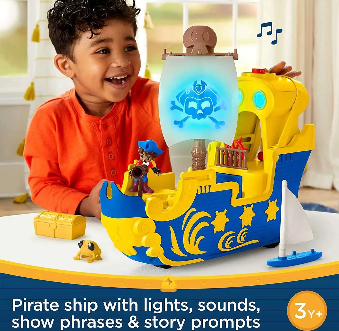 Fisher price little 2024 people pirate ship