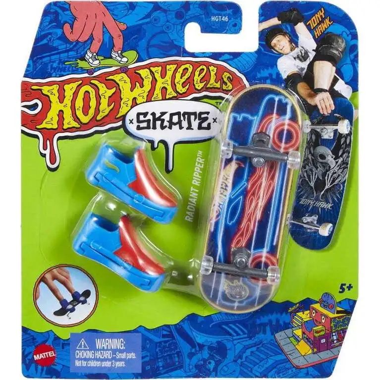 Hot Wheels Skate Tony Hawk Radiant Ripper Mini Skateboard