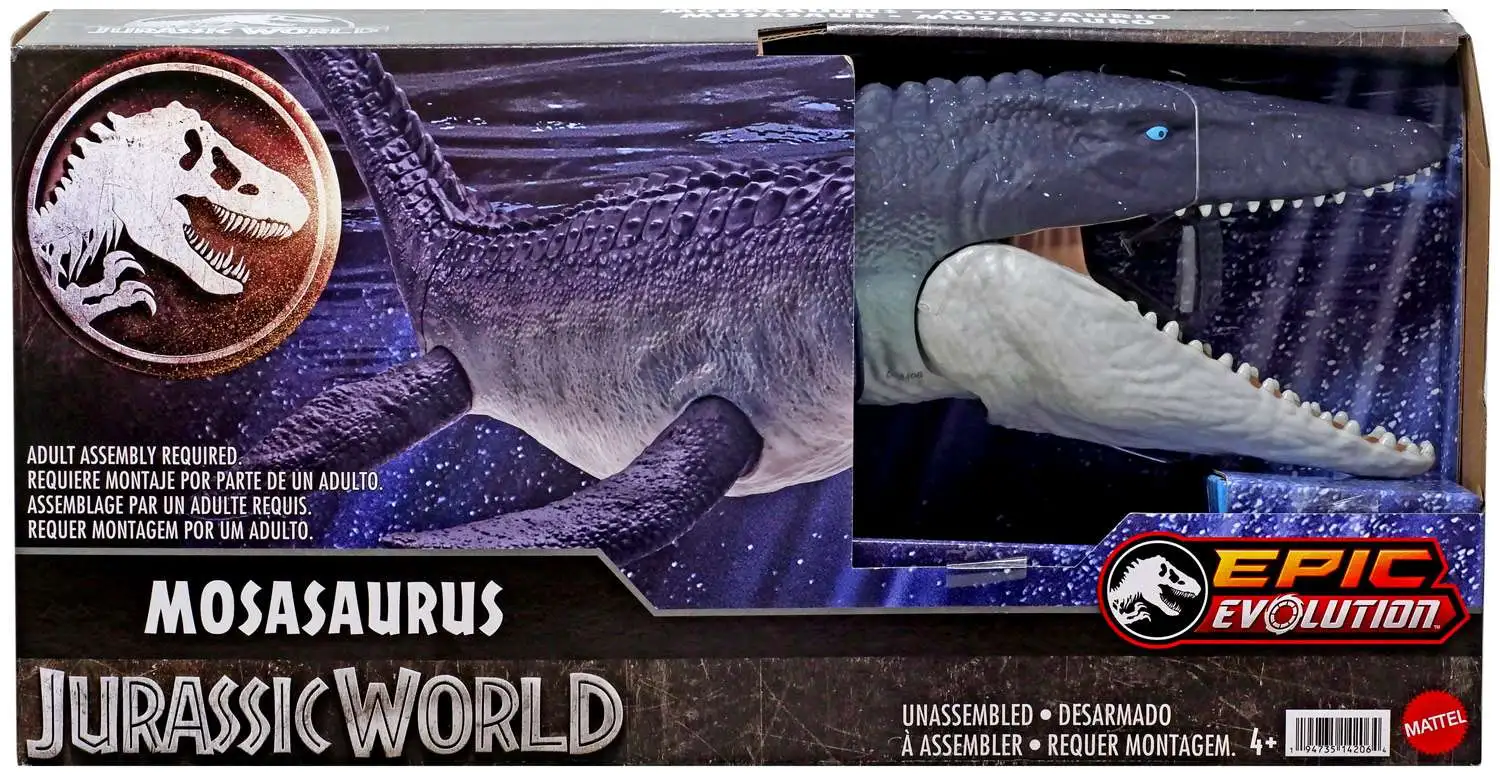 Mosasaurus jurassic world juguete mattel online