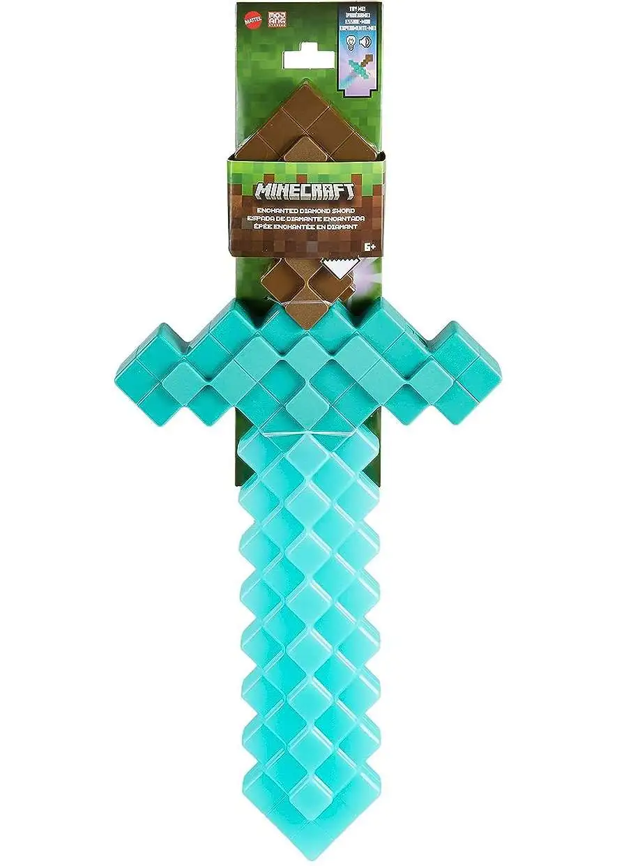Minecraft Large-Scale Enchanted Sword for Role-Play Fun