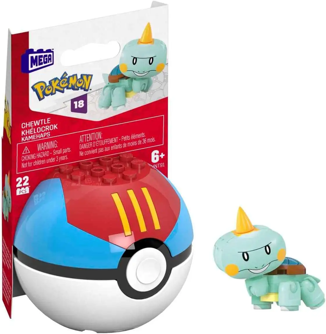 Pokemon Series 18 Chewtle Set