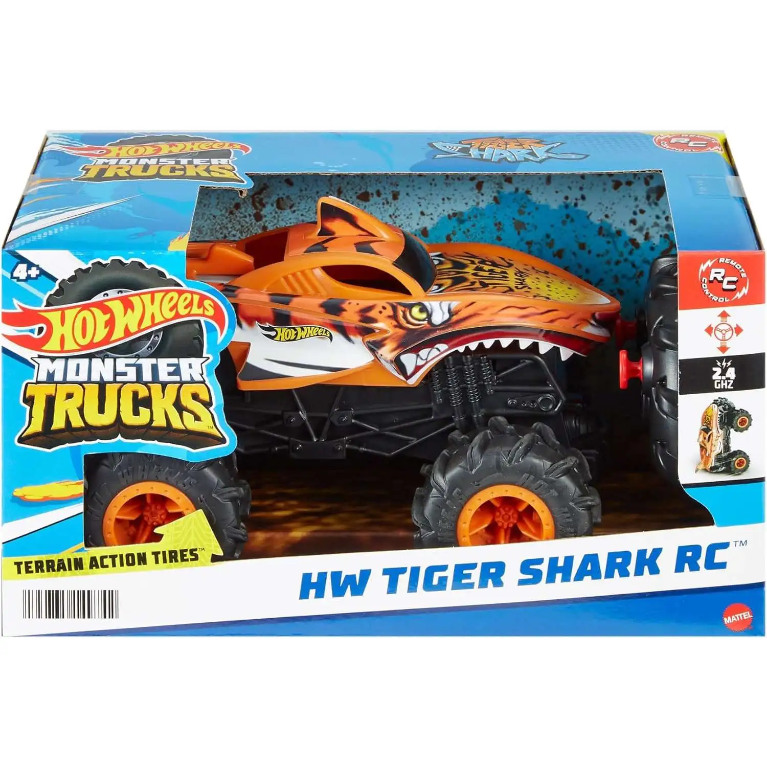 Hot Wheels Monster Trucks Tiger Shark R/C Vehicle