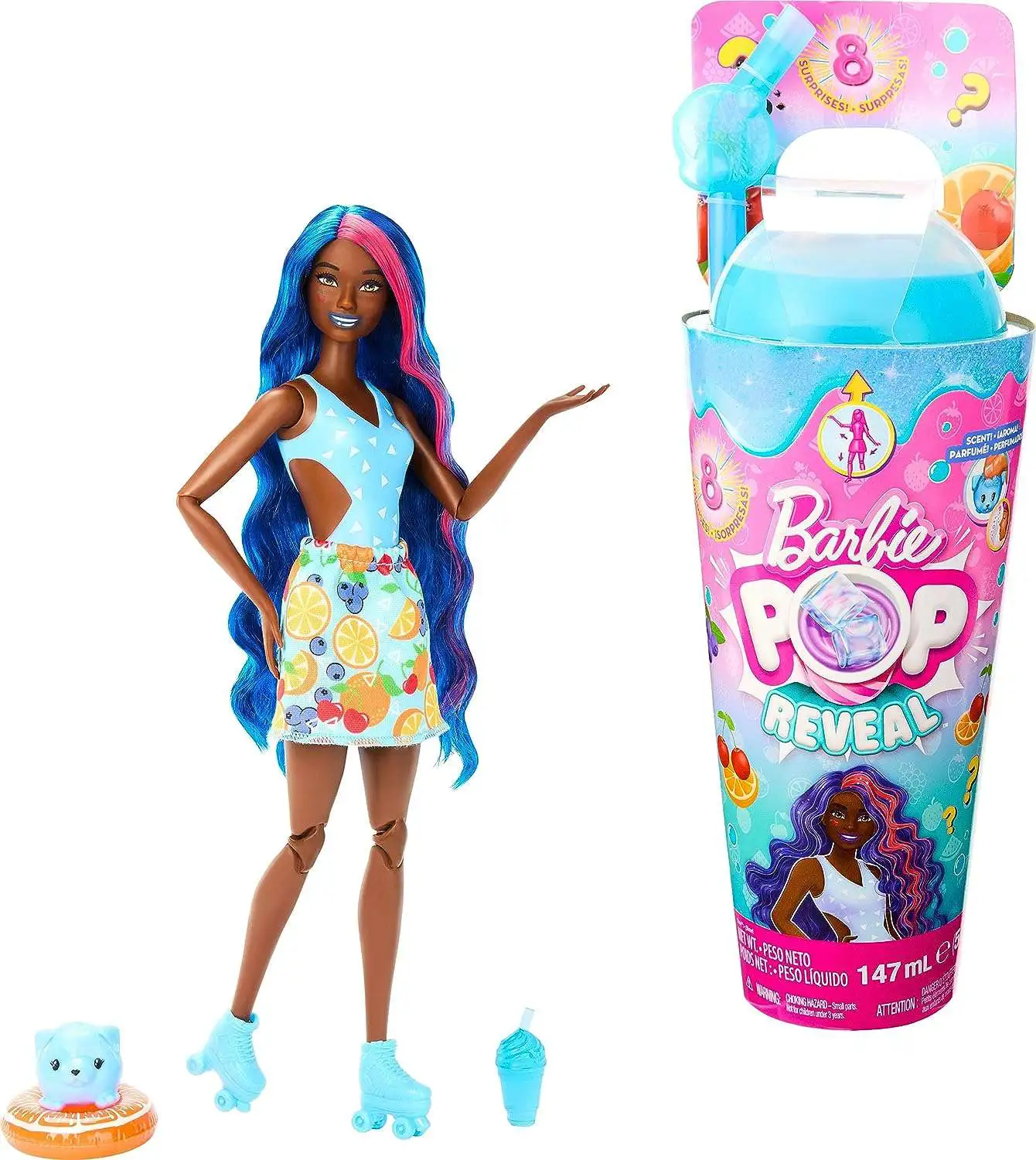 Barbie POP Reveal Fruit Series Fruit Punch Doll Mattel - ToyWiz