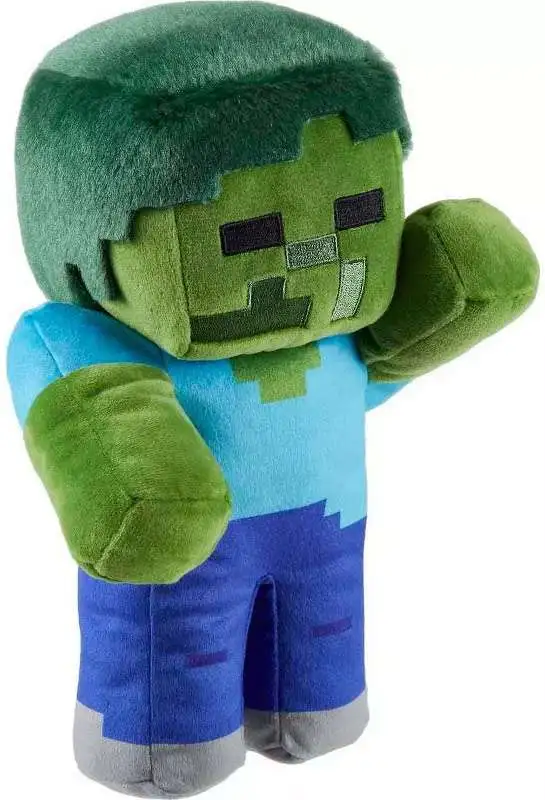 Minecraft Zombie 8 Plush Mattel ToyWiz Minecraft Zombie 8 Plush Mattel ToyWiz