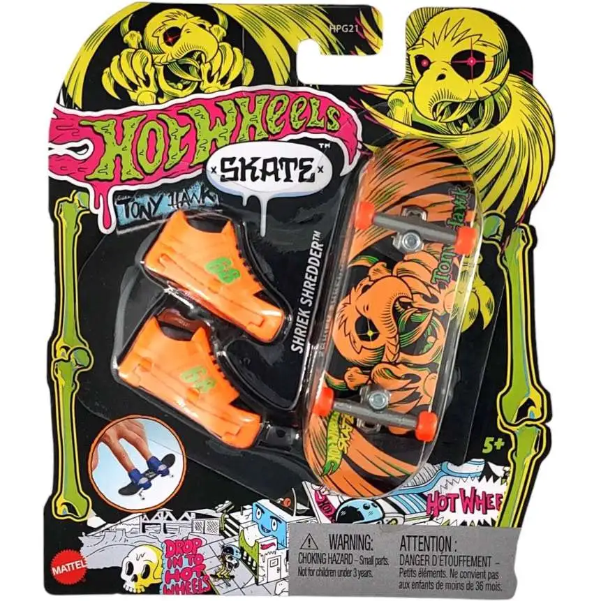 Hot Wheels Skate Tony Hawk Shriek Shredder Mini Skateboard