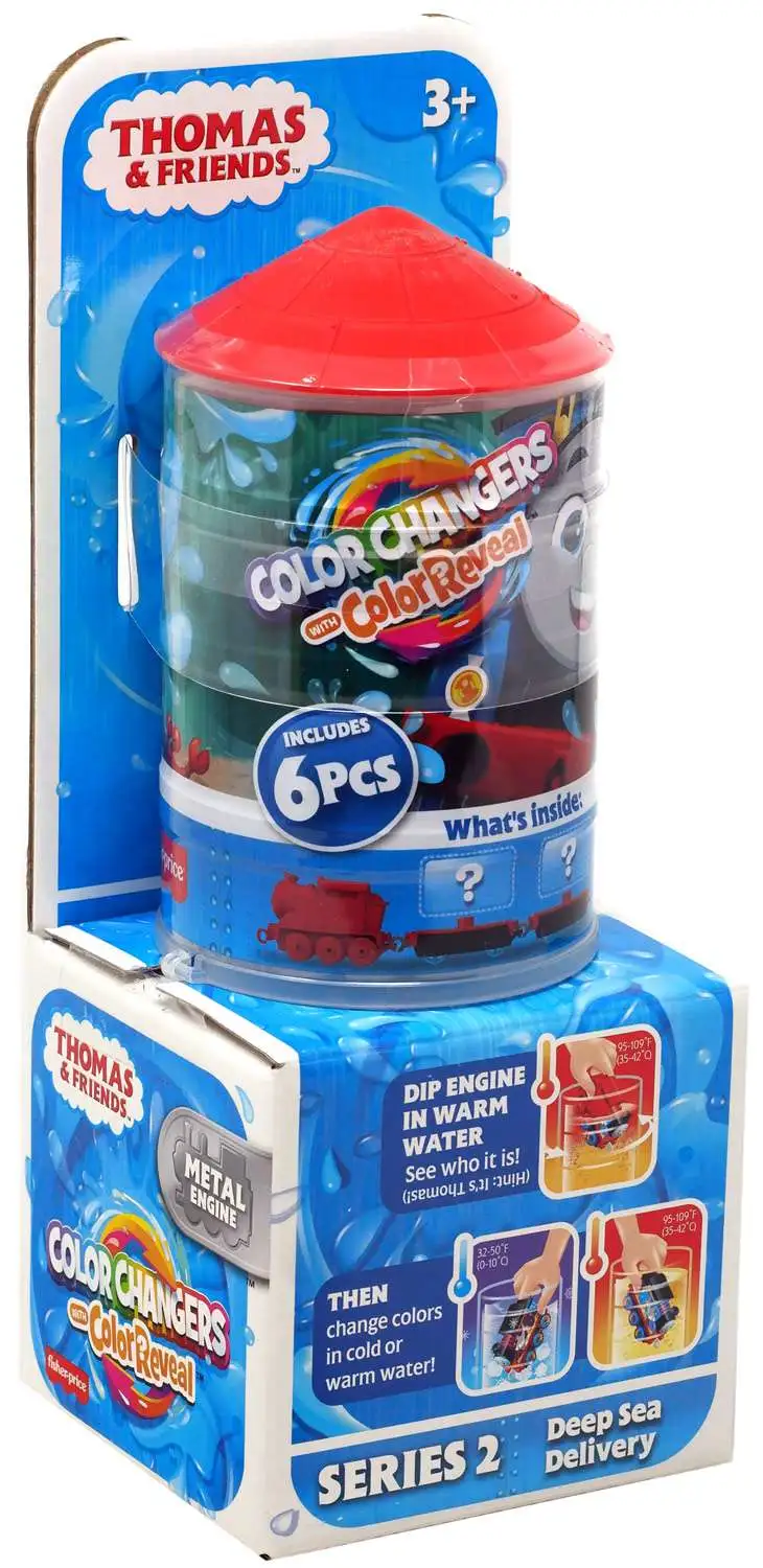 Fisher Price Thomas & Friends Color Changers with Color Reveal Series 2 Deep Sea Delivery Mystery Pack [Red]