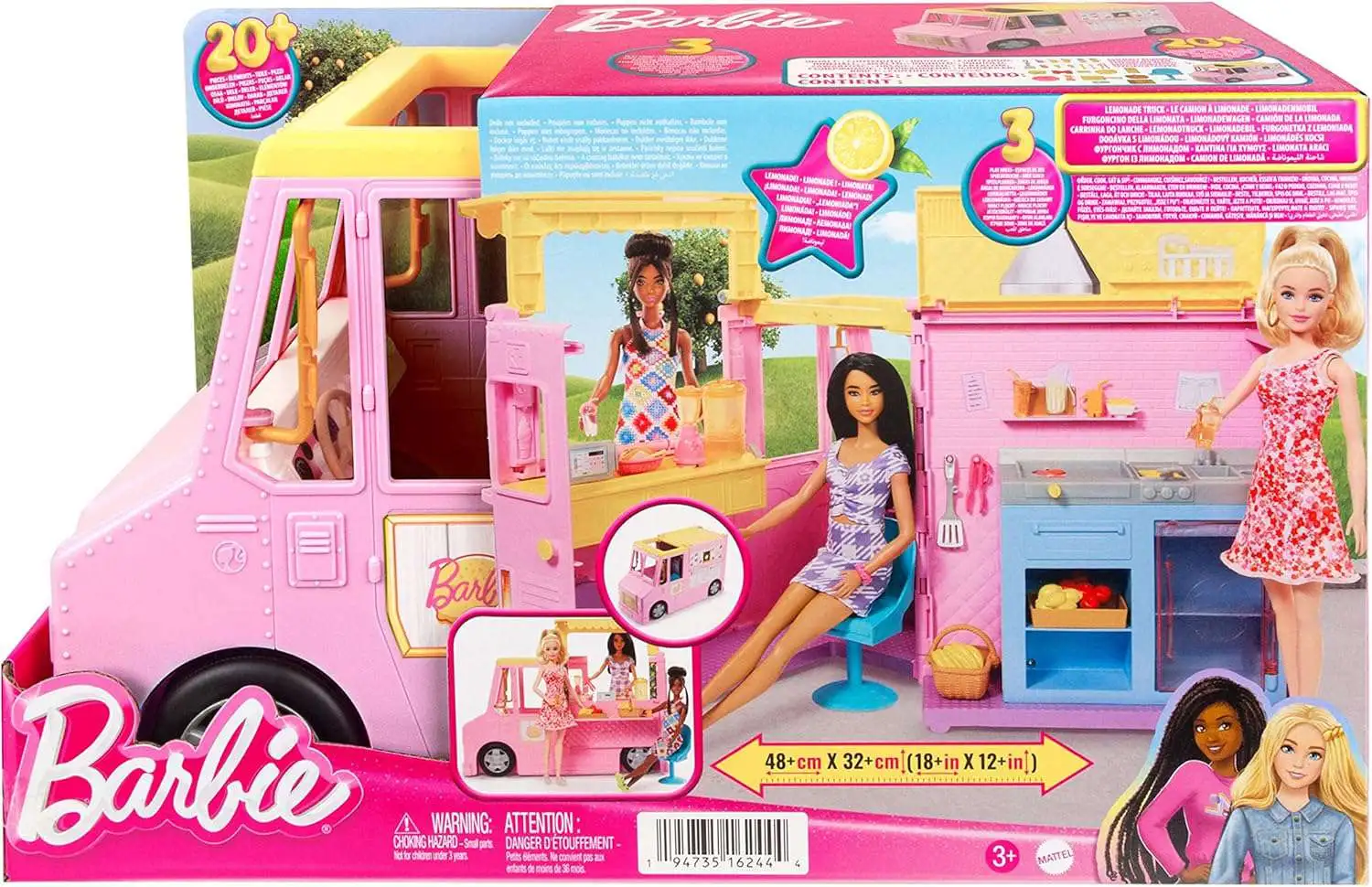 Barbie Lemonade Truck Playset