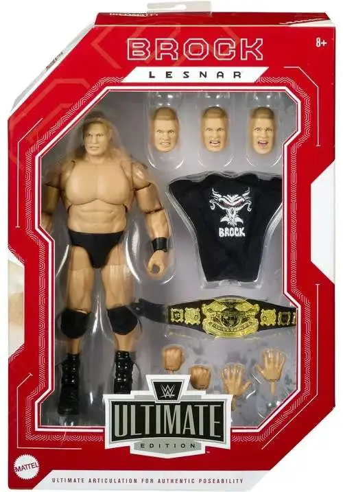 WWE Wrestling Ruthless Aggression Ultimate Edition Brock Lesnar Action Figure