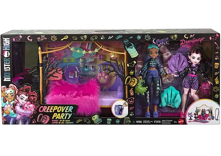Monster High 13 Wishes Party Clawdeen Doll : : Toys