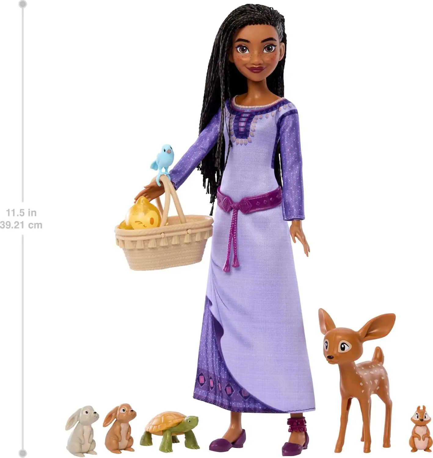 Disney Wish Woodland Animals of Rosas Surprise Set Mattel - ToyWiz, image size:1418x1500