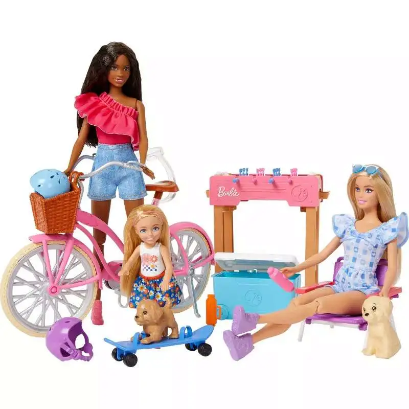Barbie Backyard Fun Doll Playset Mattel ToyWiz