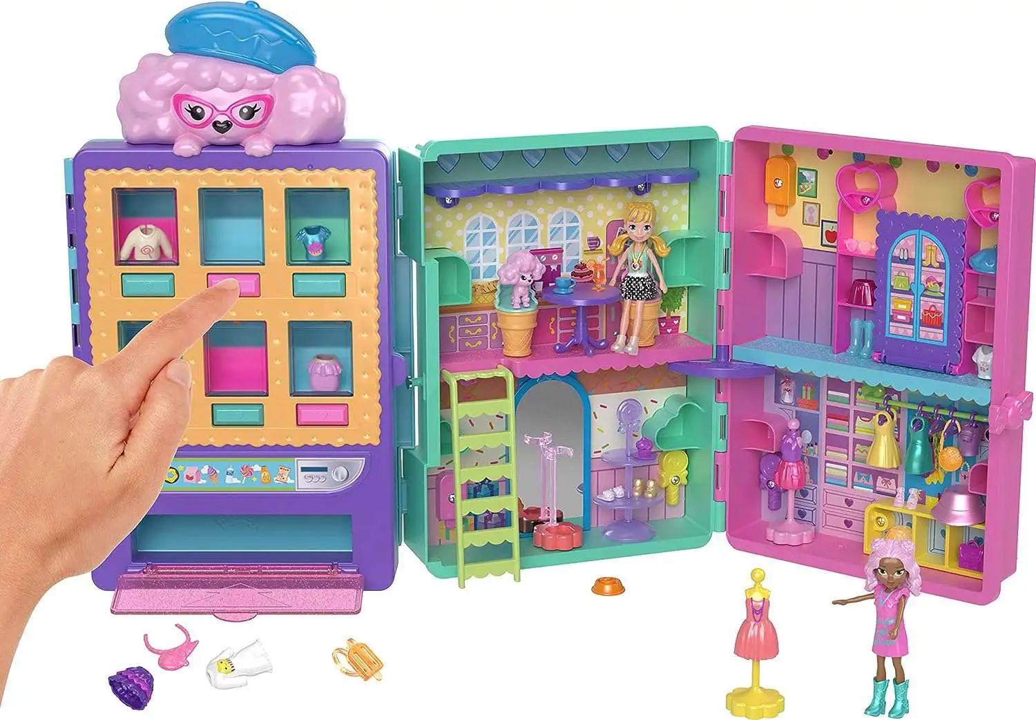 Mattel Polly Pocket™ Style Spinner Fashion Closet, 1 ct - Fry's Food Stores
