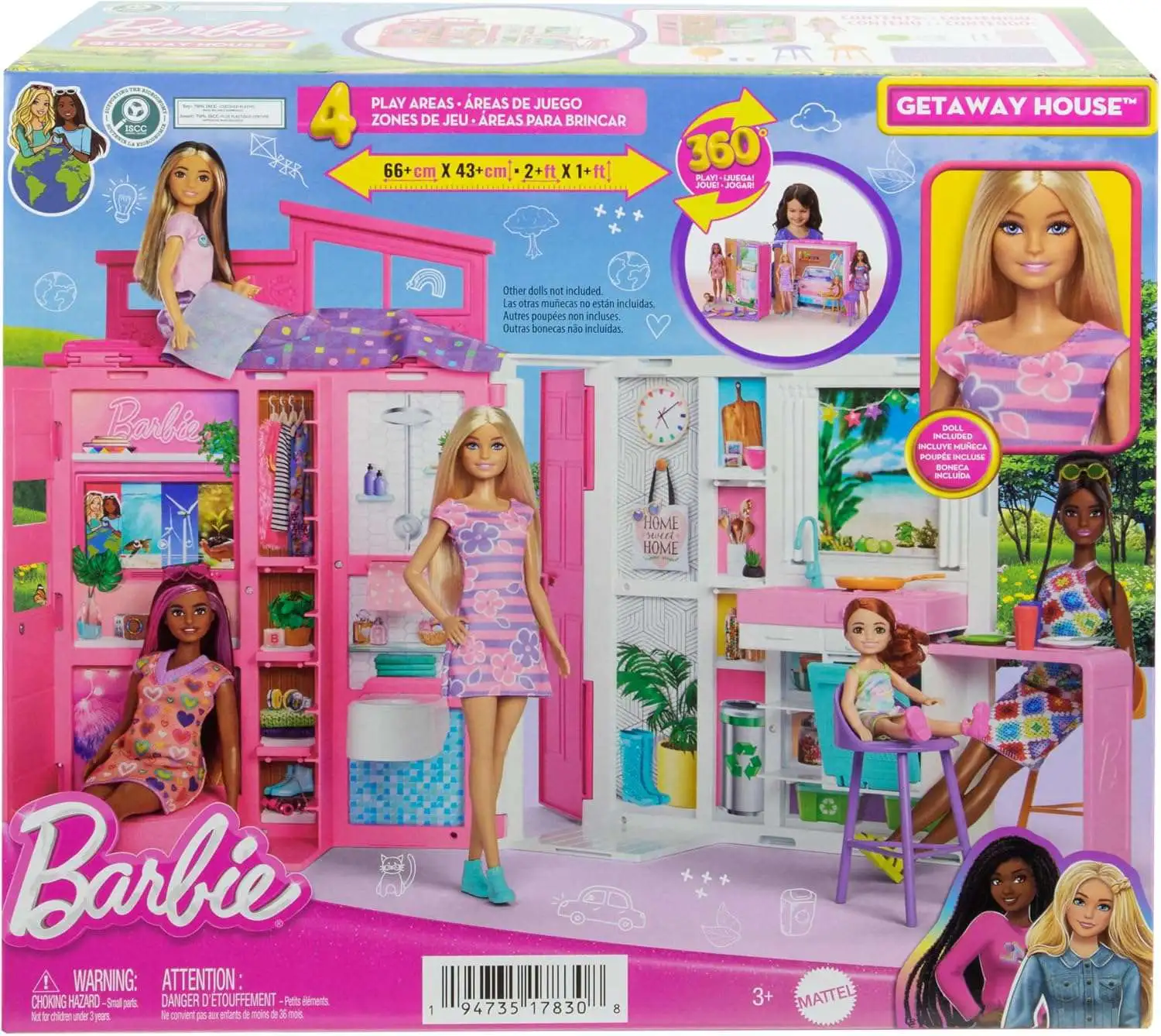 Barbie Getaway House Playset