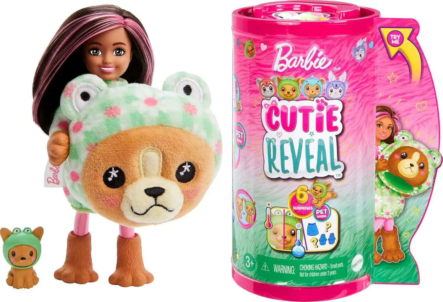 Barbie surprise pup doll & pets best sale