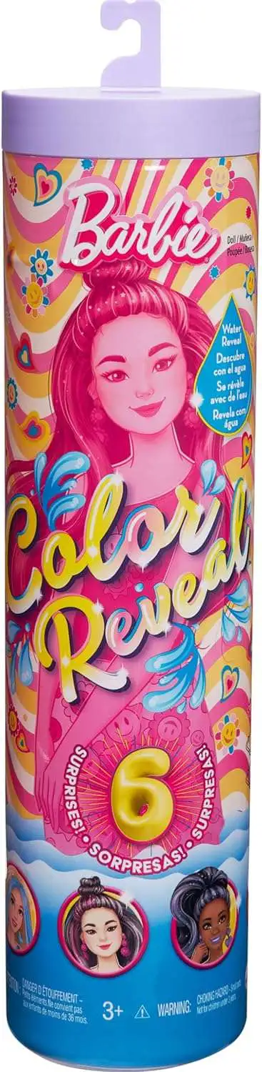 Color Reveal Rainbow Series Barbie Surprise Doll