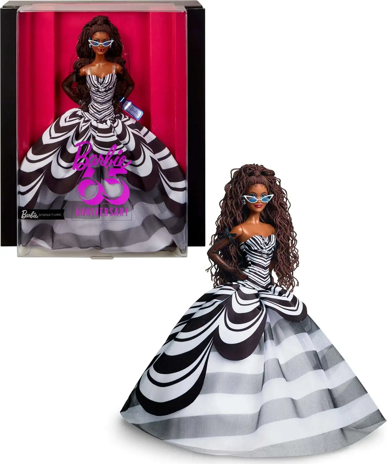 Signature 65th Anniversary Barbie Doll [Brown Hair]
