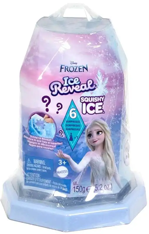 Disney Frozen Ice Reveal Series 1 Squishy Ice Mystery Pack 6 Surprises ...