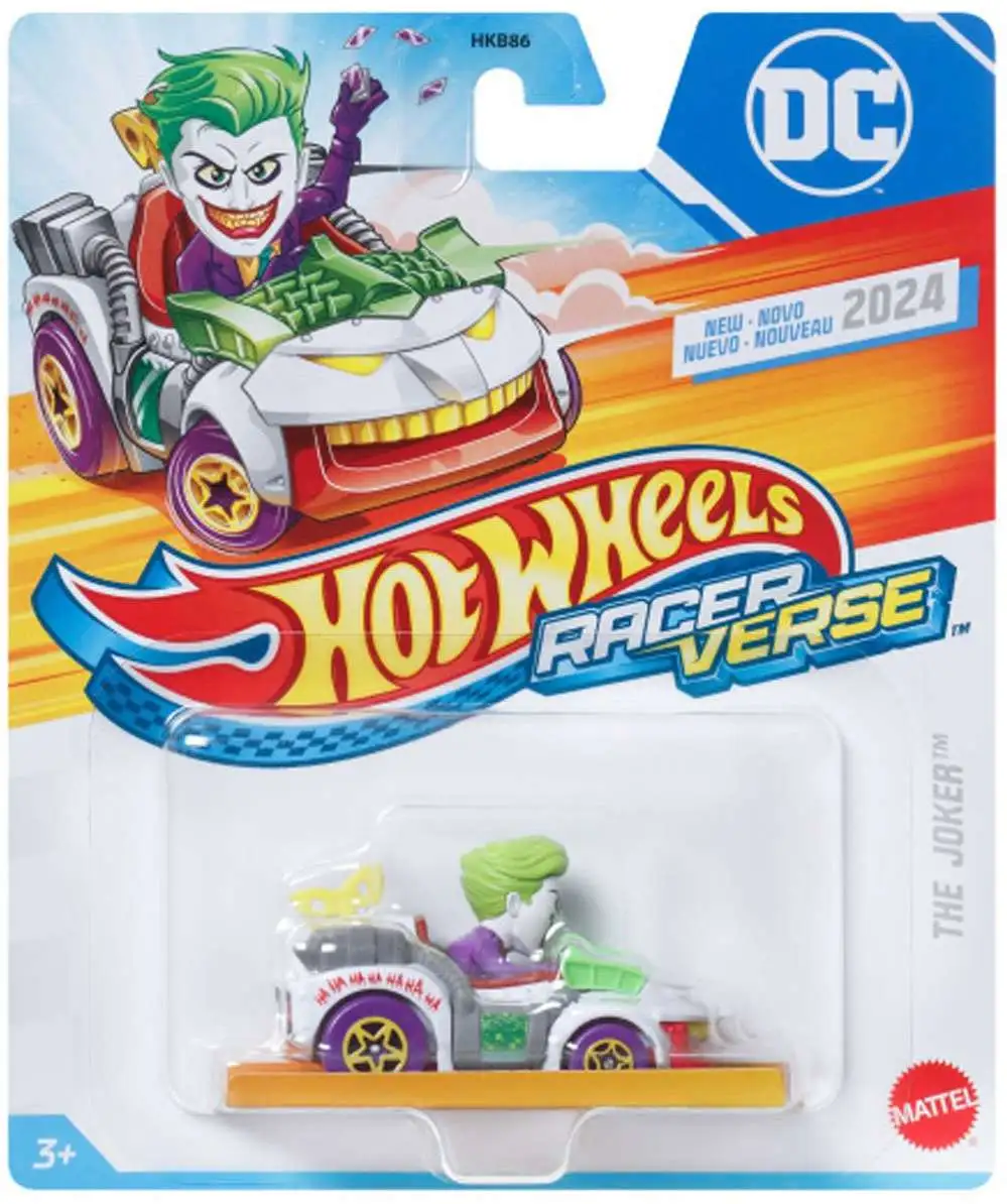 Hot Wheels RacerVerse DC The Joker Die Cast Car