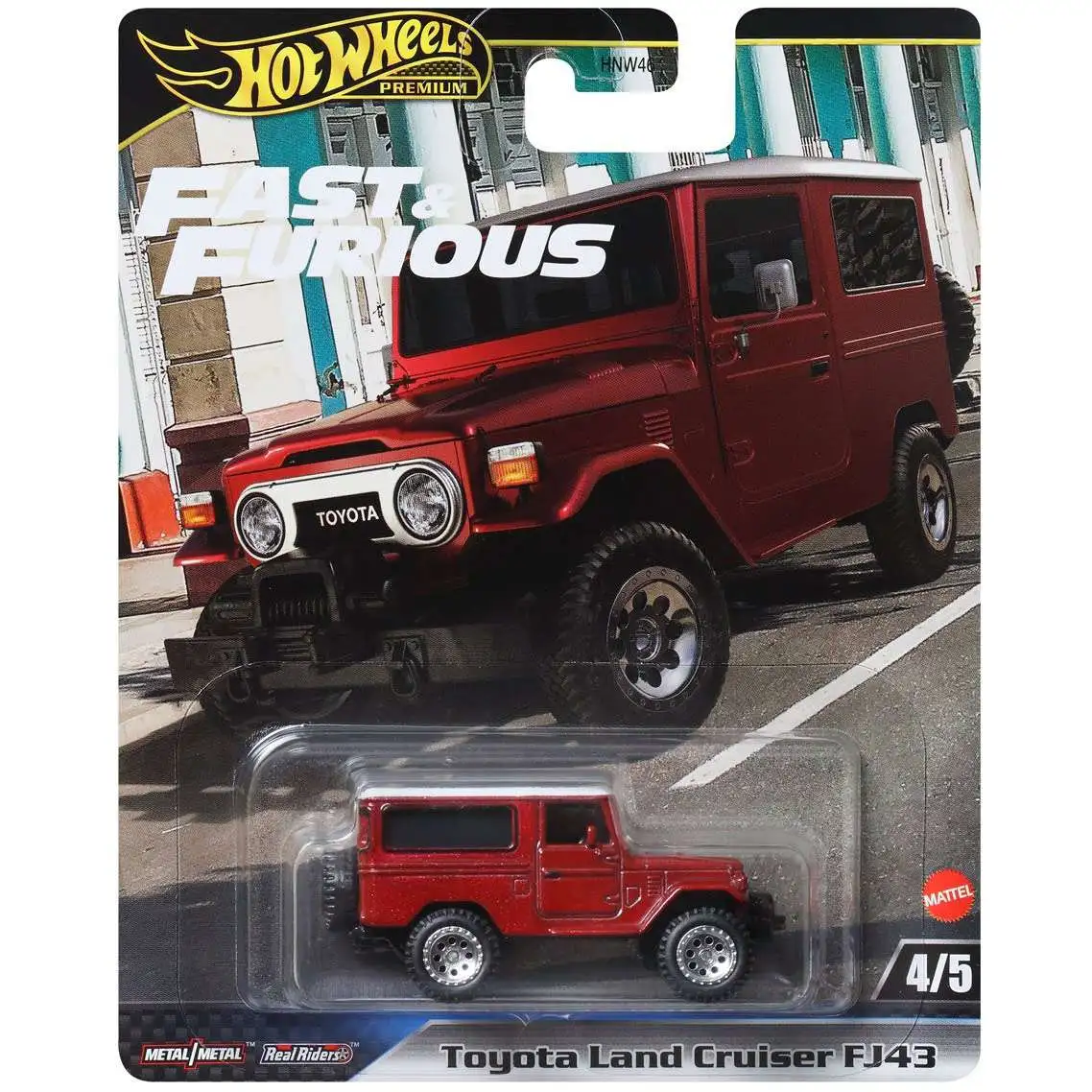 Hot Wheels Fast & Furious Premium Toyota Land Cruiser FJ43 Die Cast Car