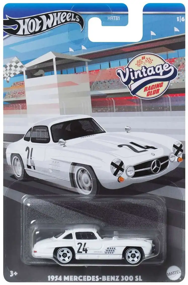 Hot Wheels Vintage Racing Club 1954 Mercedes-Benz 300 SL Diecast Car