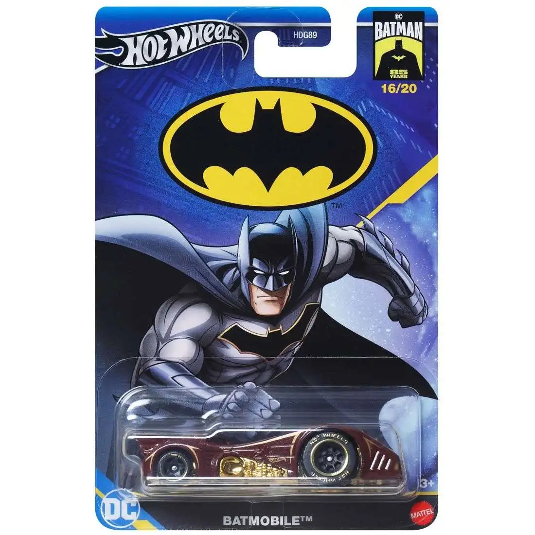 Hot Wheels DC Batman Batmobile Diecast Car