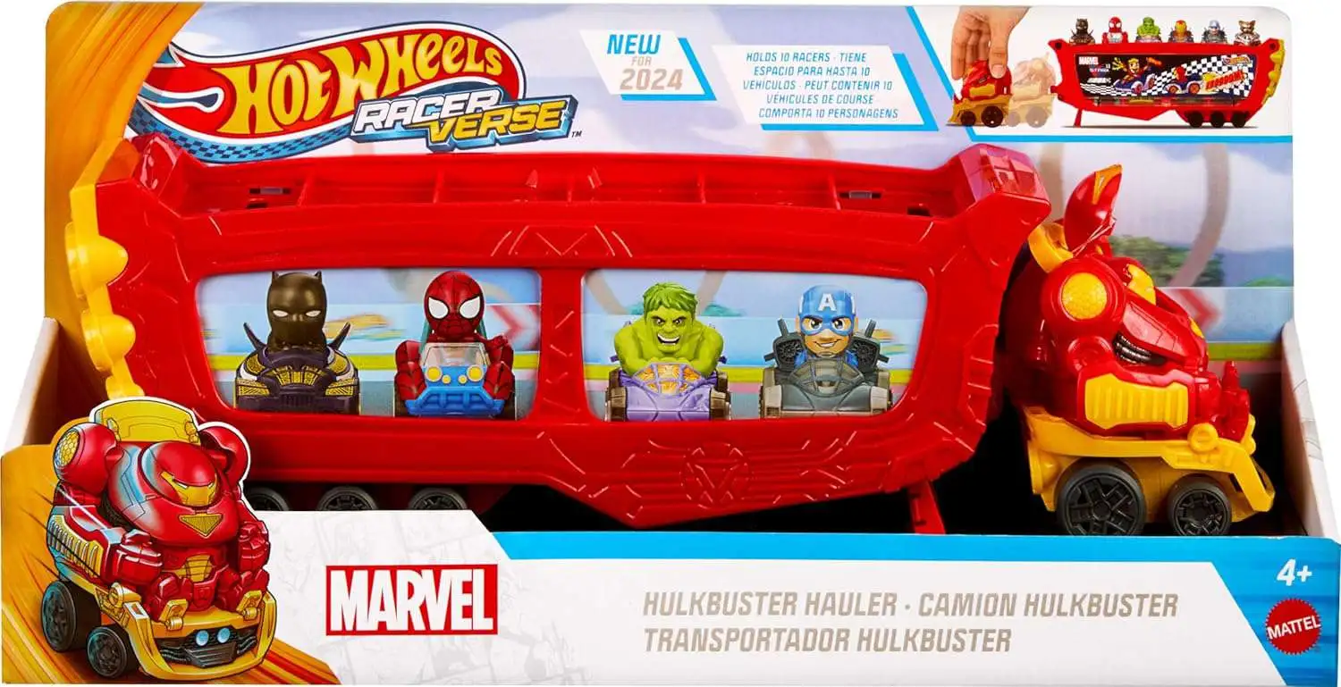 Hot Wheels RacerVerse Marvel Hulkbuster Hauler Vehicle