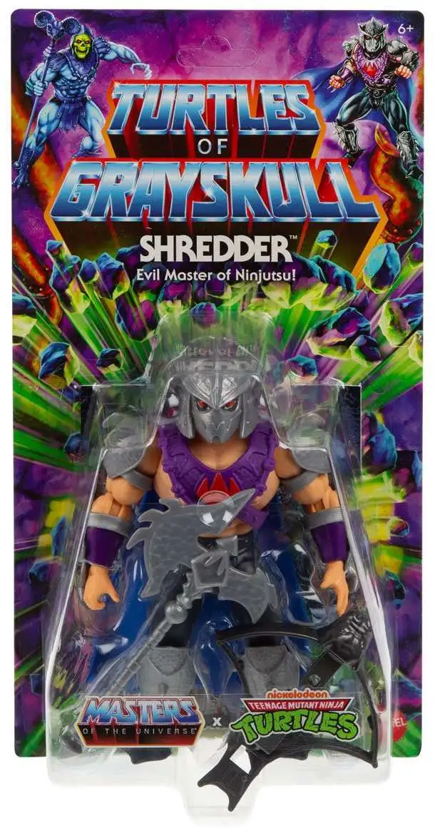 Masters of the Universe Turtles of Grayskull Origins Shredder Action Figure [Evil Master of Ninjutsu]