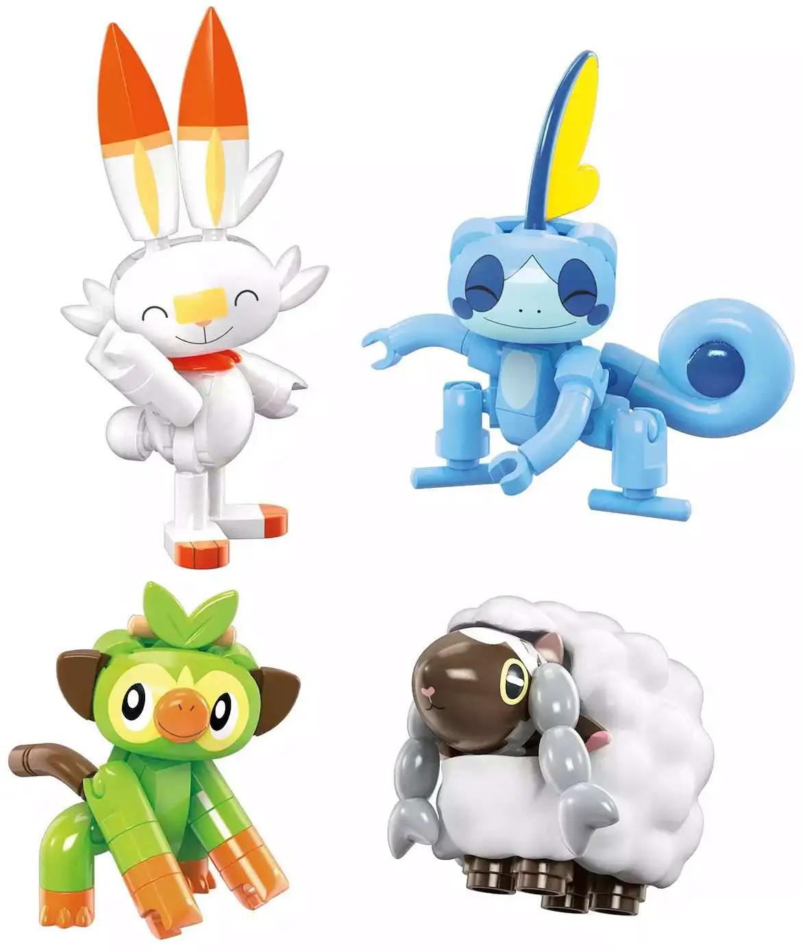 Pokemon Series 4 Shellder Set Mega Construx - ToyWiz