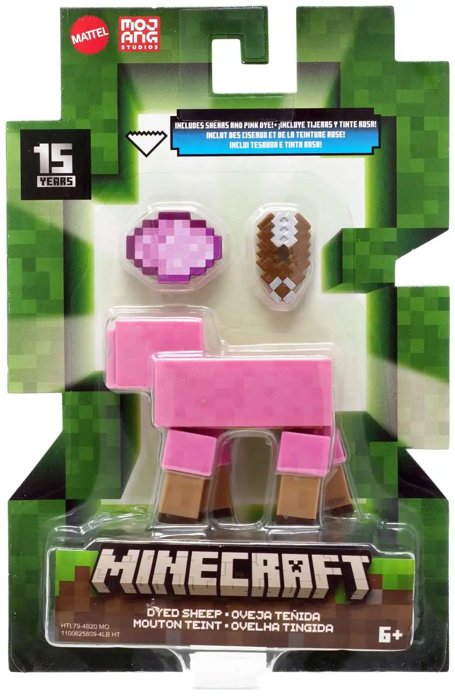 Minecraft Dyed Sheep Action Figure