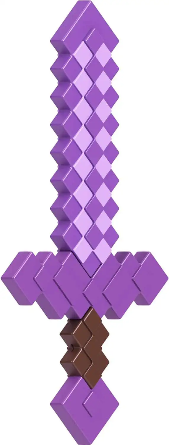 Minecraft Enchanted Purple Sword Toy