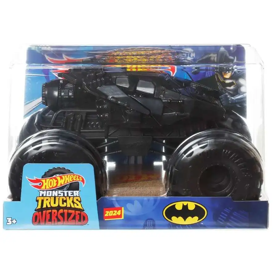 Hot Wheels Monster Trucks Oversized Batman Diecast Car