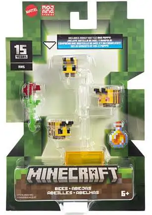 50%OFF Mattel Figure Action 3.25 Bees Minecraft Toys ToyWiz - ゲームキャラクター