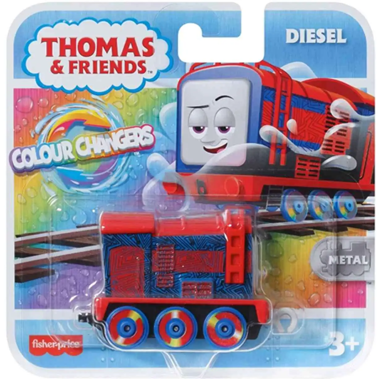 Fisher Price Thomas & Friends Metal Color Changers Diesel Diecast Vehicle