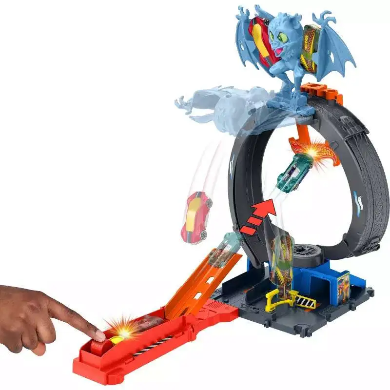 Hot Wheels City Bat Loop Attack 164 Track Set Mattel Toys - ToyWiz