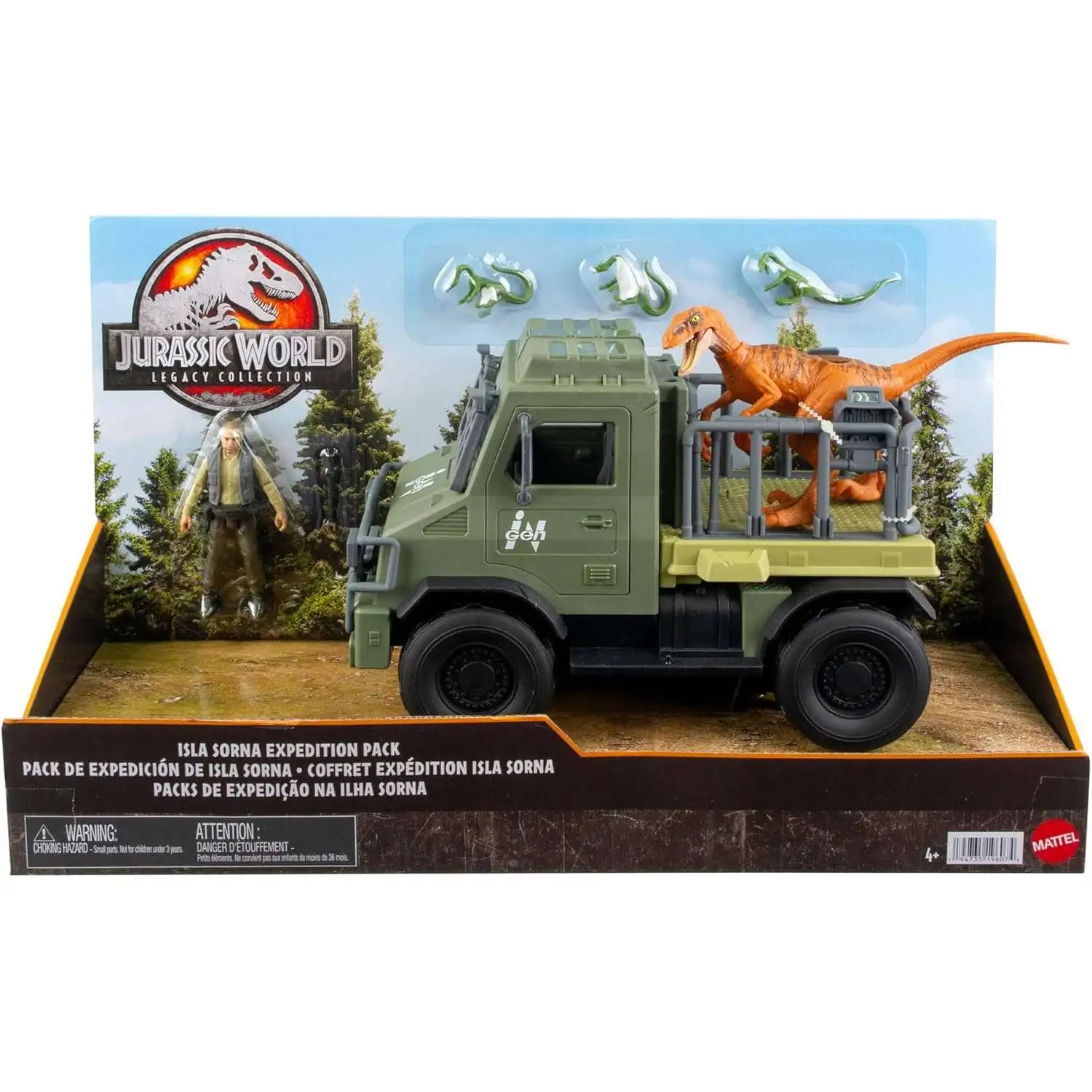 Jurassic World Legacy Collection Isla Sorna Expedition Pack