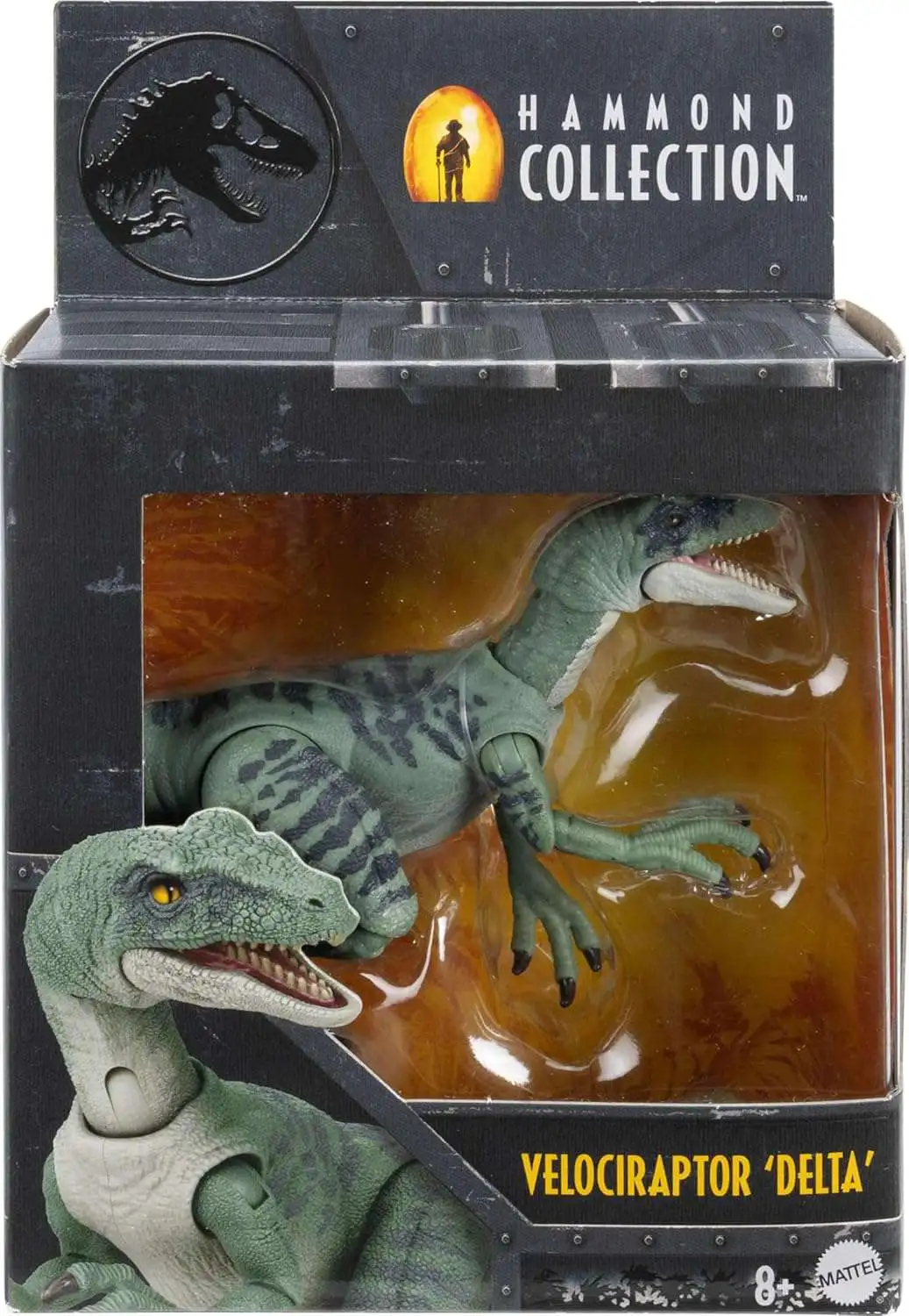 Jurassic World Hammond Collection Velociraptor 'Delta' Action Figure