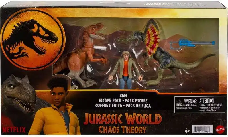 マテル ジュラシックワールド サバイバルミッション ベン エスケープパック Jurassic World Chaos Theory Ben Escape Pack Exclusive Action
