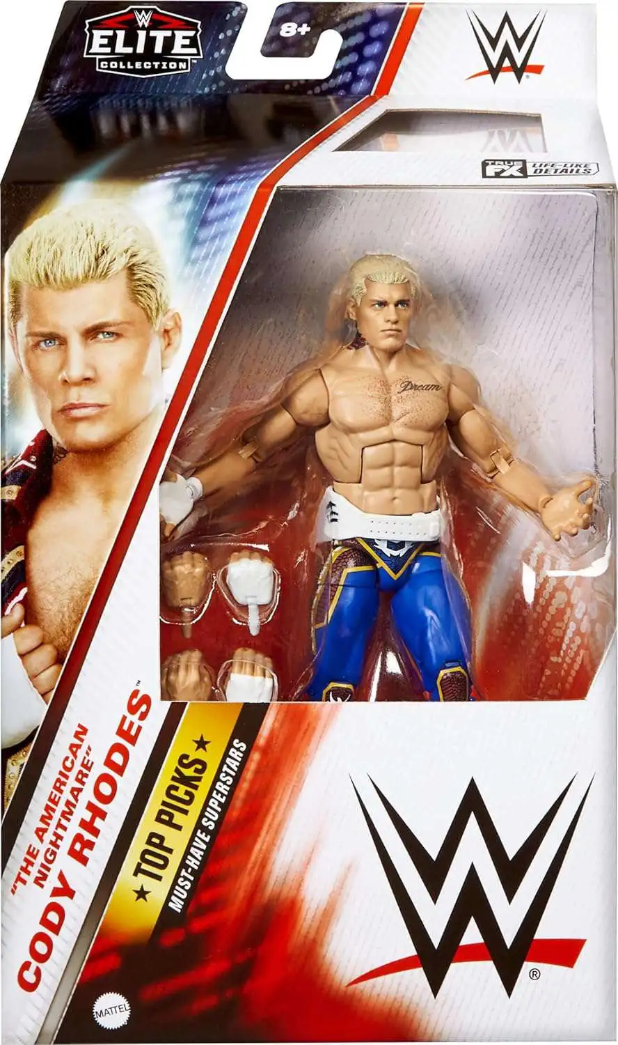 WWE Wrestling Elite Top Picks Cody Rhodes 6 Action Figure